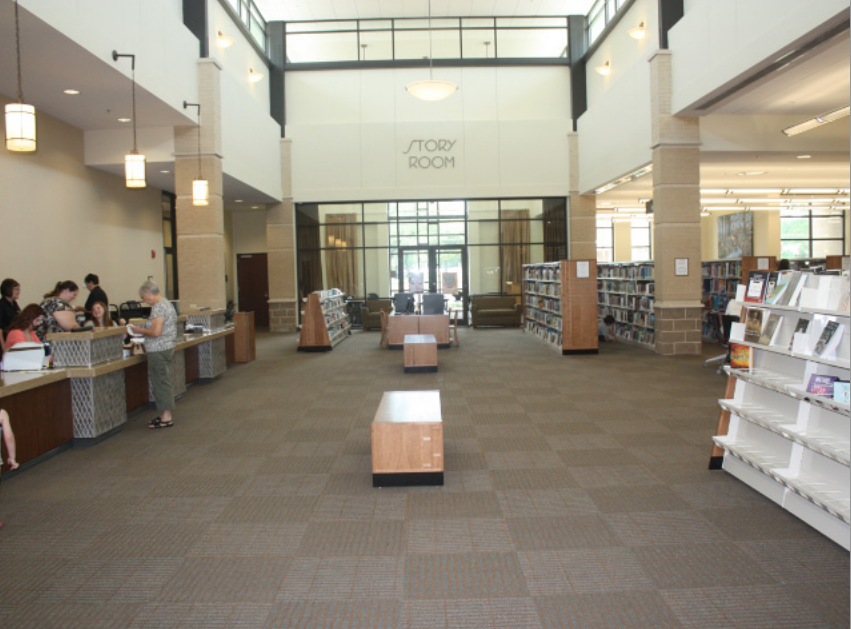 inside view of the durant library