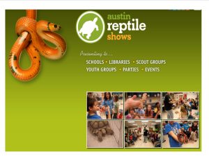 website pic for the reptile show