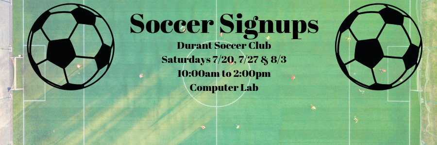 soccer signups banner
