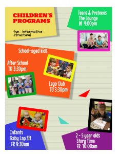 Children's Program poster July2021
