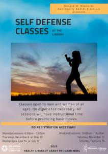 Self Defense poster 22-23
