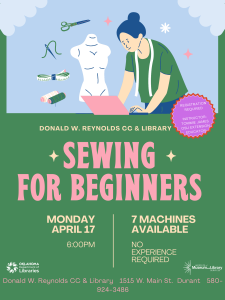 Sewing for Beginners class