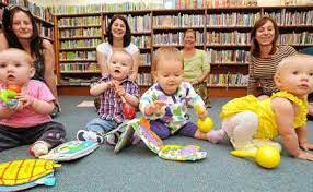 baby lapsit at library